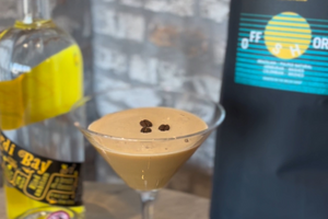 Salted Coconut Espresso Martini