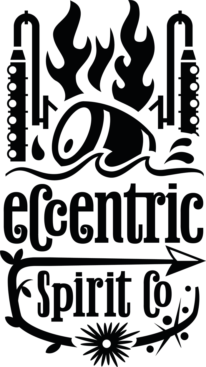 Eccentric Spirit Co logo.